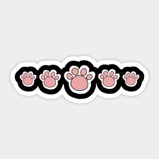 Five Paws Sticker